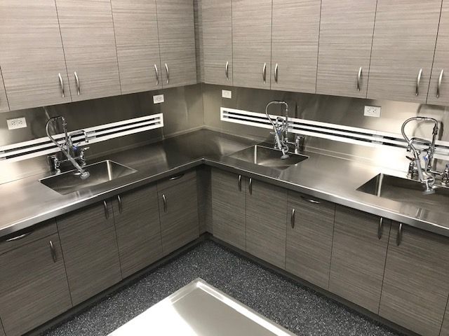 A Kitchen With Stainless Steel Counter Tops and Cabinets | San Antonio, TX | Texas Sheet Metal