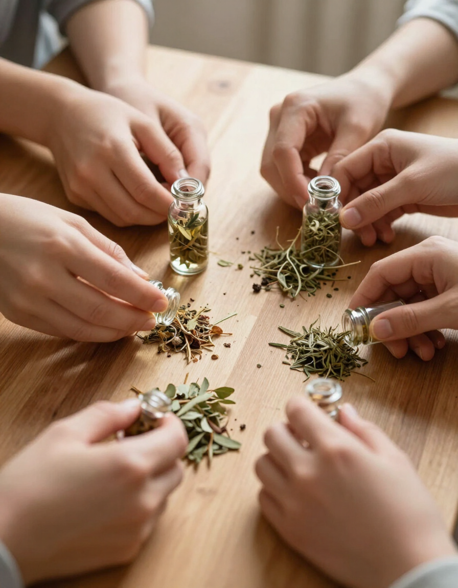 Family-owned Butterfly Botanicals team working with holistic botanical products in Sioux Falls SD.