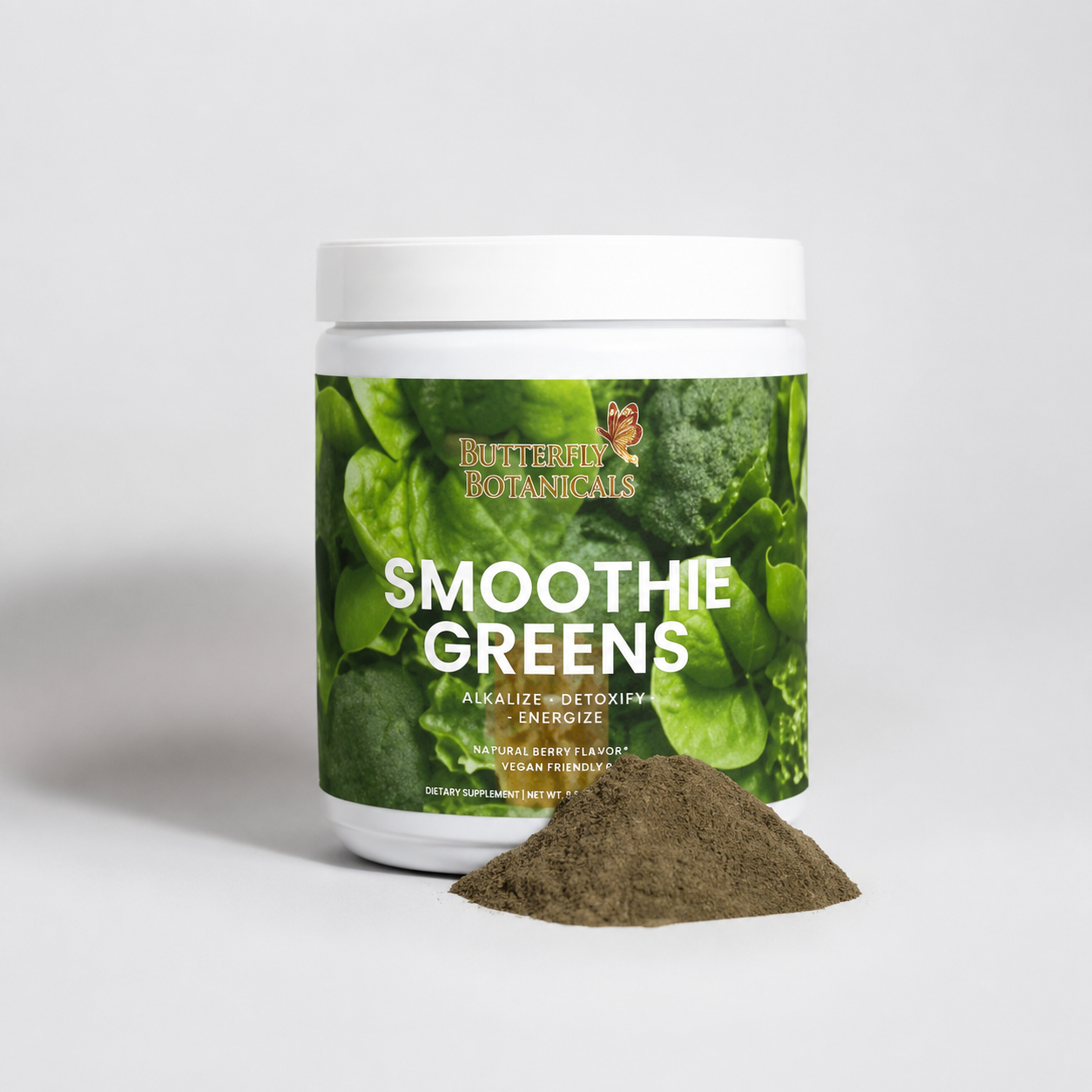 Botanical supplement ingredients for natural wellness including dried herbs and plant roots.
