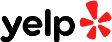 Yelp logo: Black 