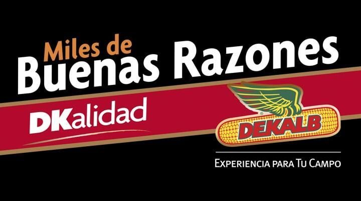 A sign that says miles de buenas razones on it