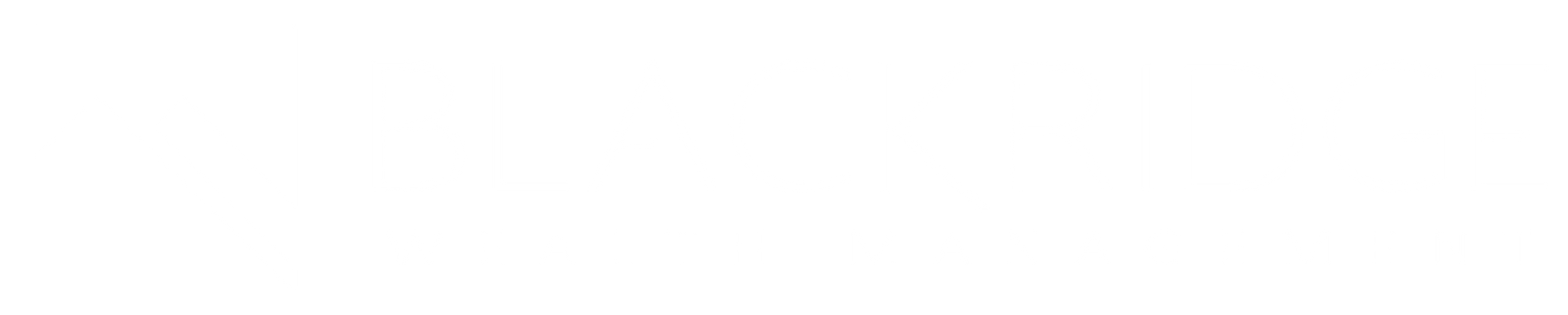 White rectangular banner with a thin black border at the top and bottom, on a white background.