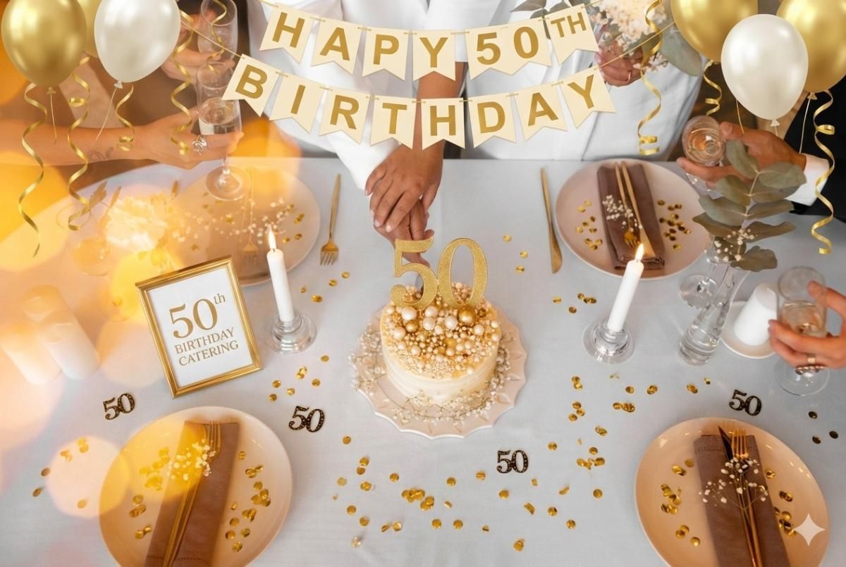 50th birthday catering Sydney