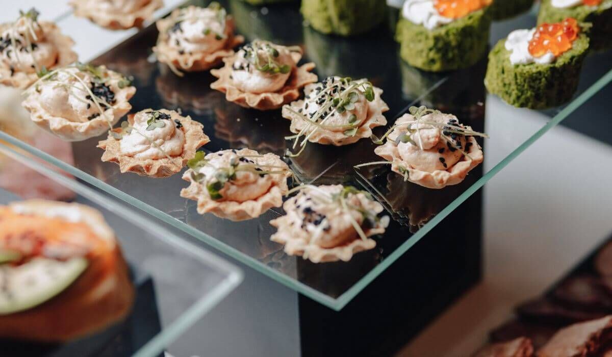 Canapé quantity