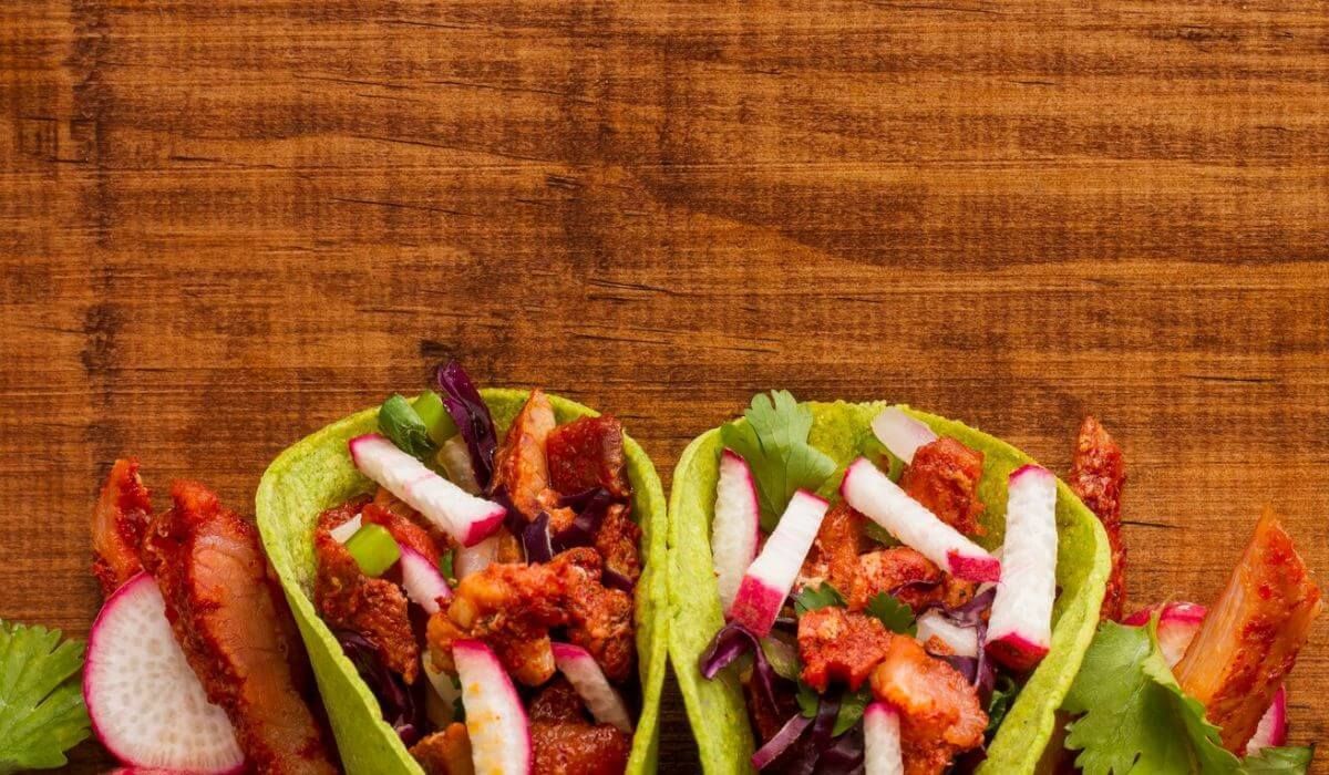 Components of Taco Platter