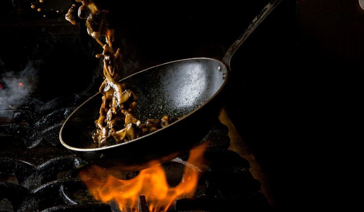 Live cooking food event