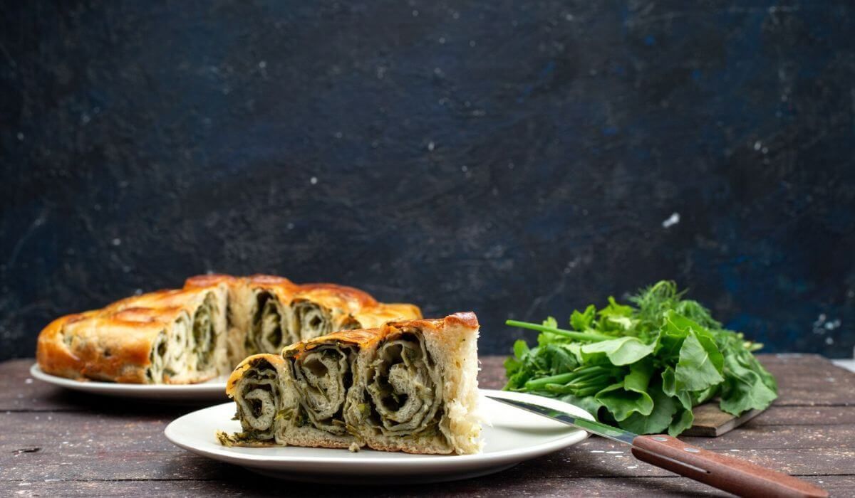 Puff pastry spinach and ricotta rolls
