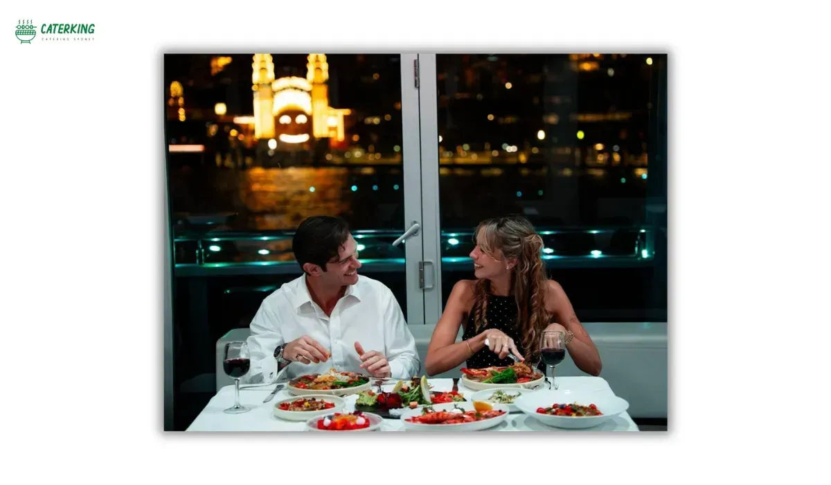 Sydney Harbour sunset dinner cruise for Valentine's Day
