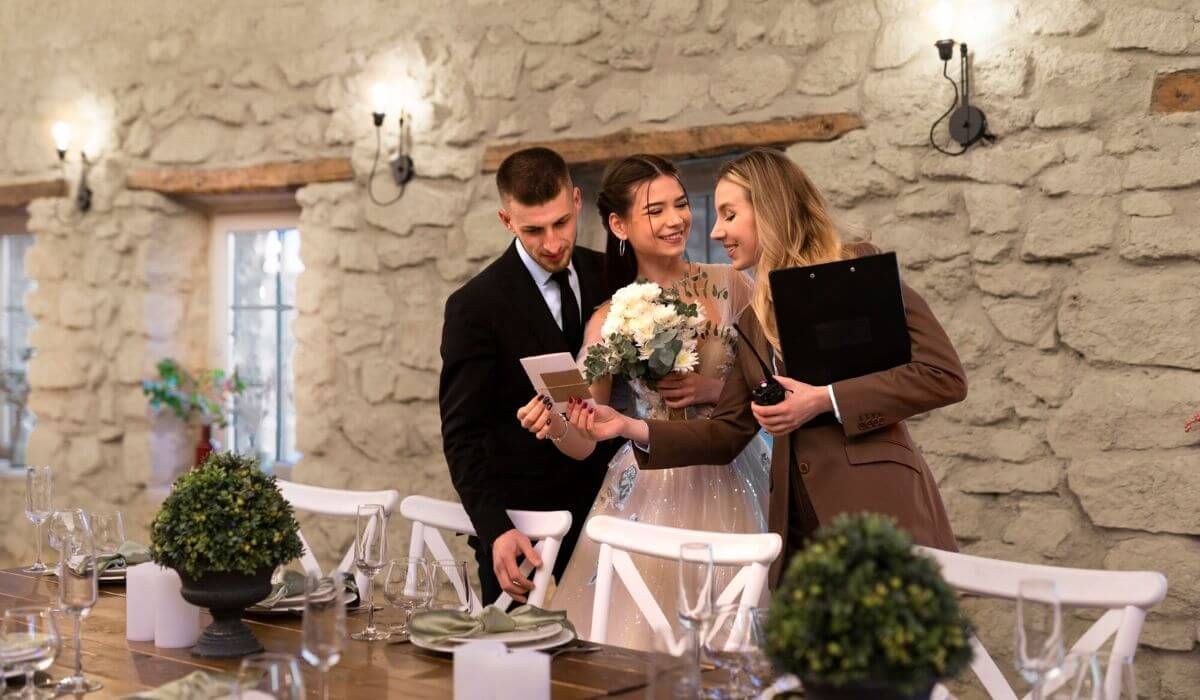 Wedding catering organization
