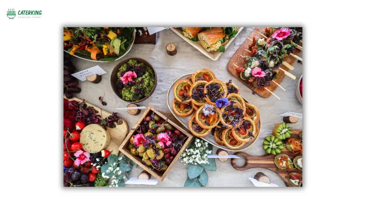 bridal catering including vegetarian vegan and gluten free options
