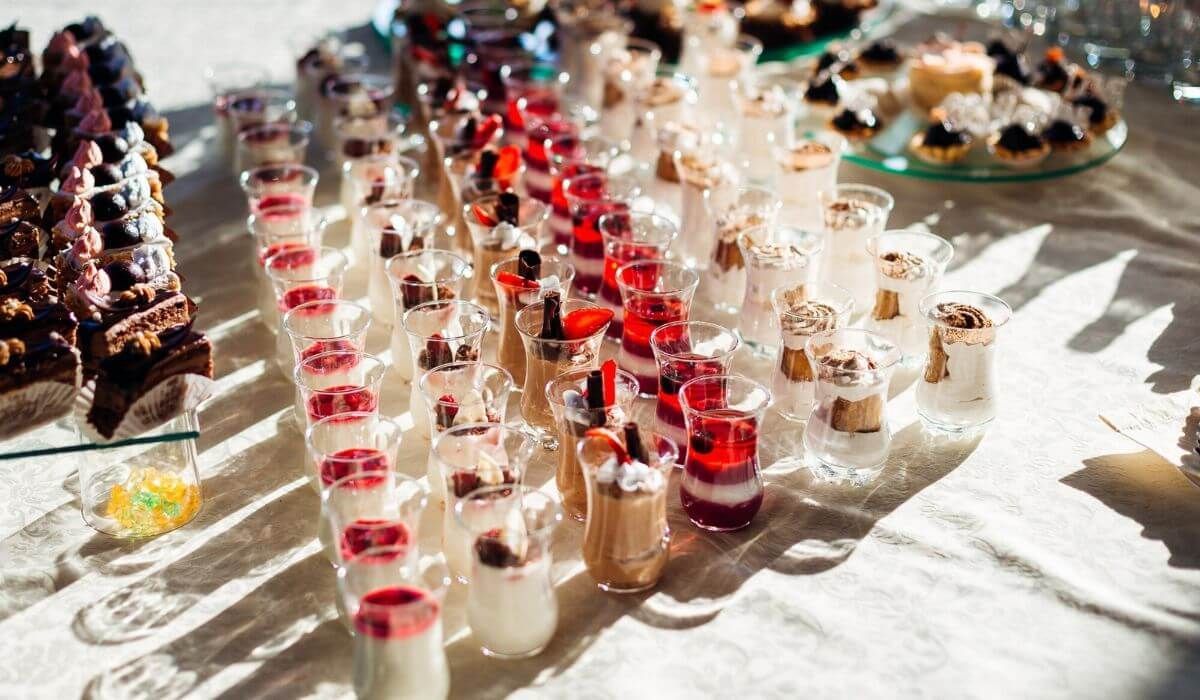buffet wedding catering