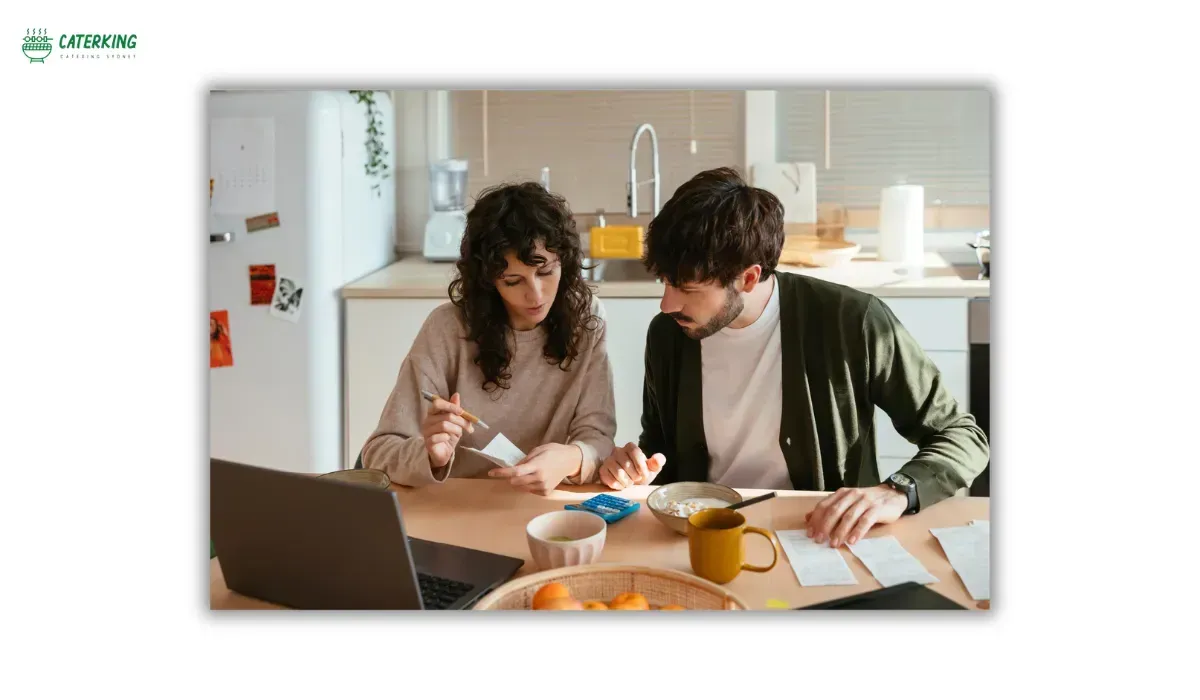 couple planning a Valentine's Day dinner budget in Australia