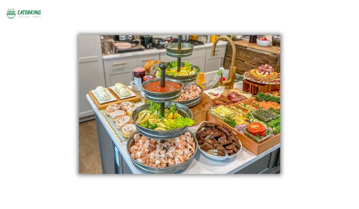 different engagement party catering menu styles