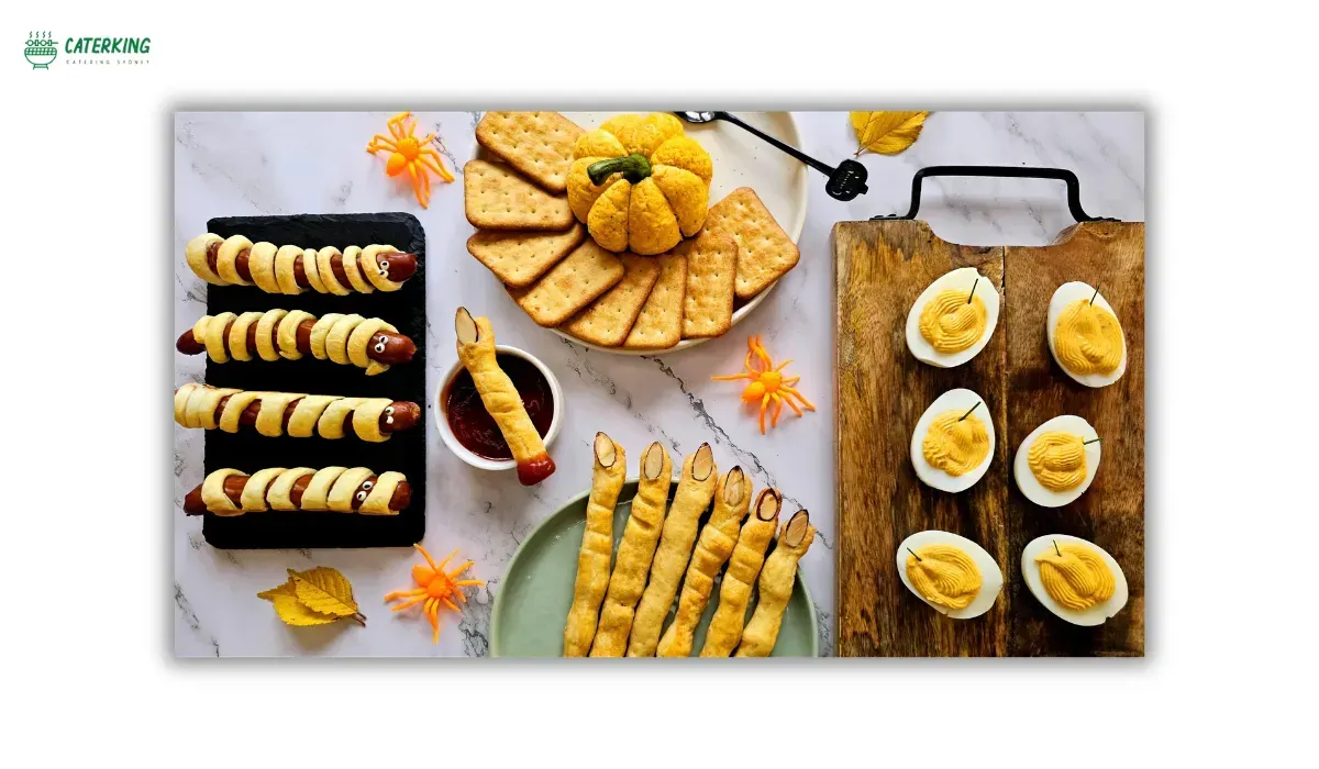 easy Halloween appetizers ready in under twenty minutes