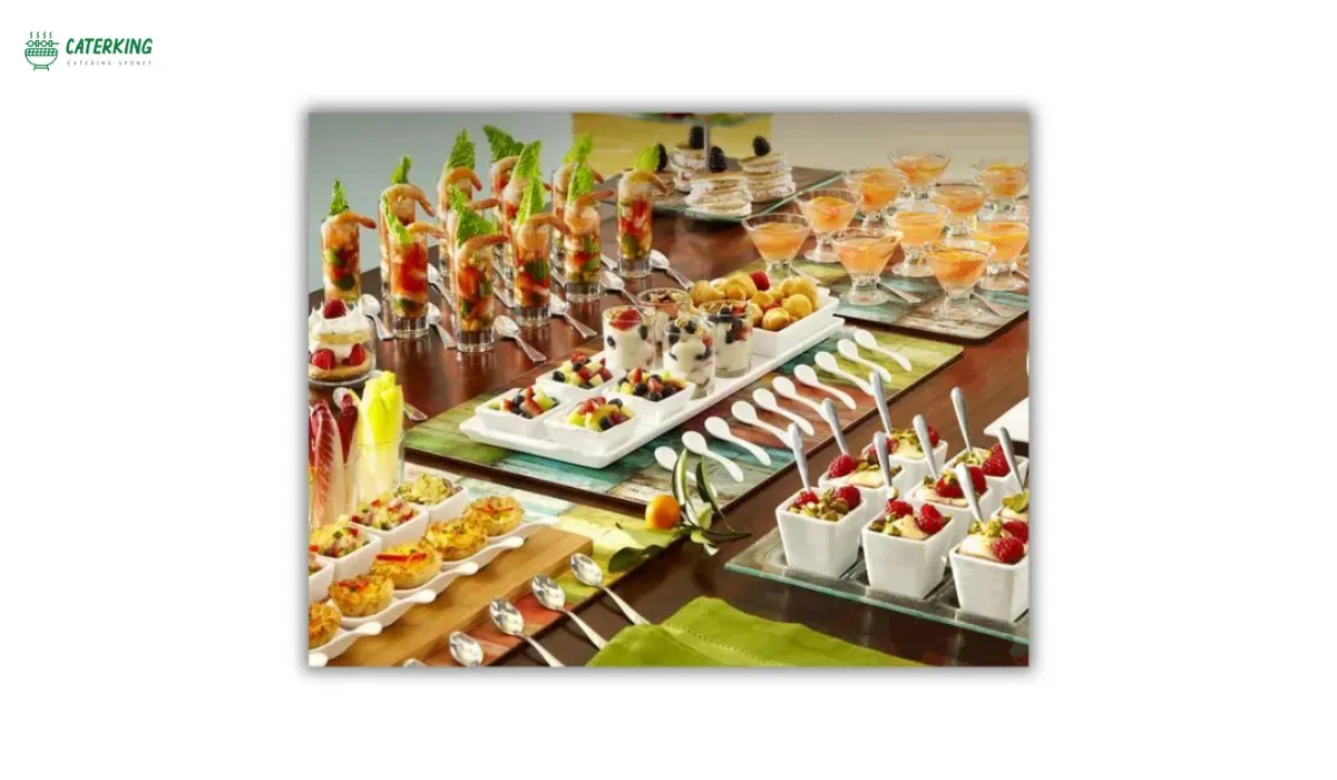 engagement party food organised by appetisers mains sides and desserts