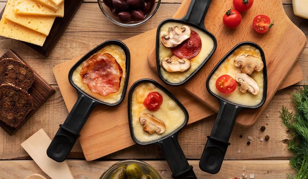fondue cheese station