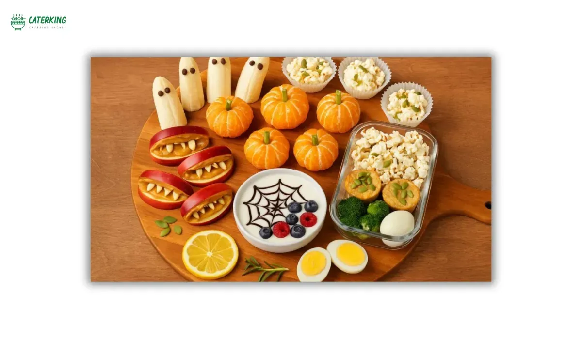 fun Halloween appetizers designed for children's parties