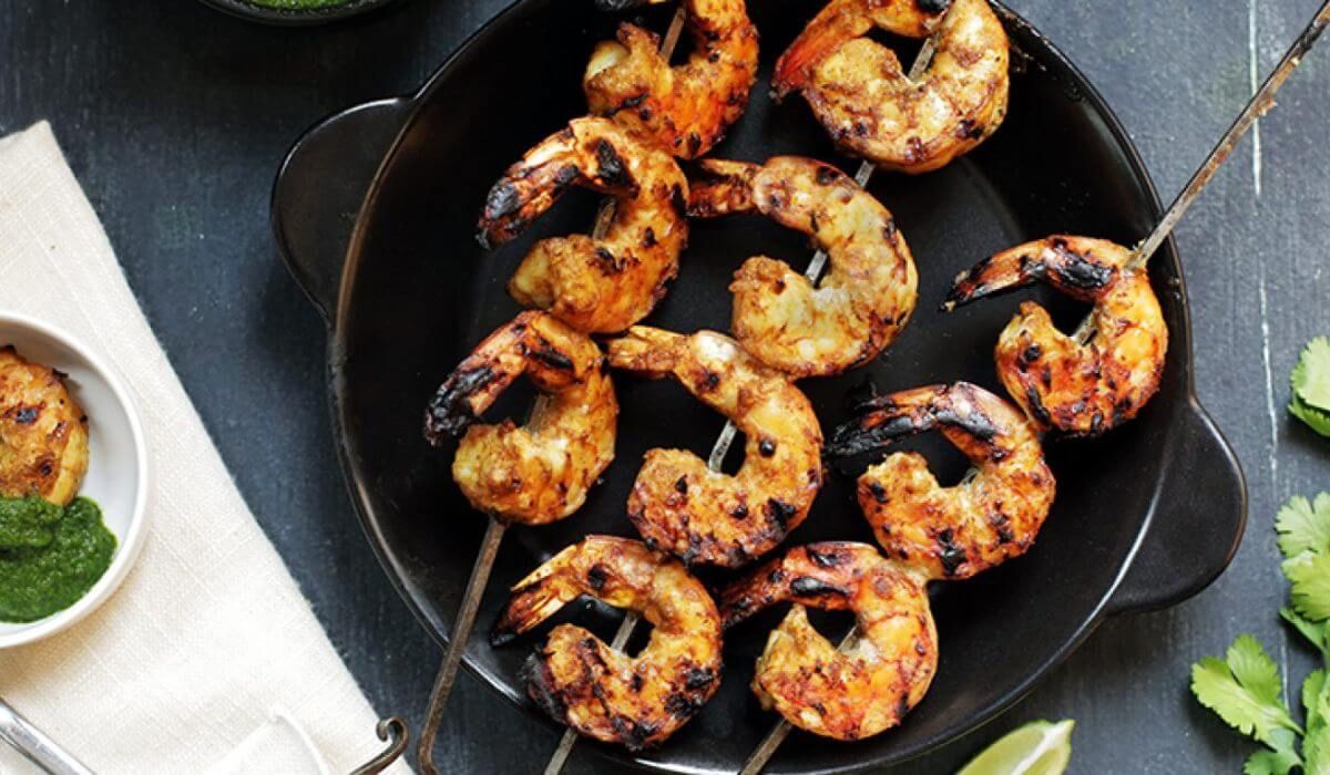 grilled seafood coconut