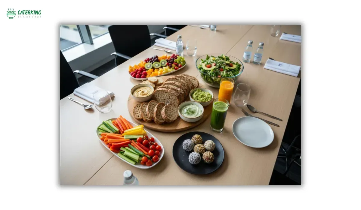 healthy breakfast buffet with multiple dietary options