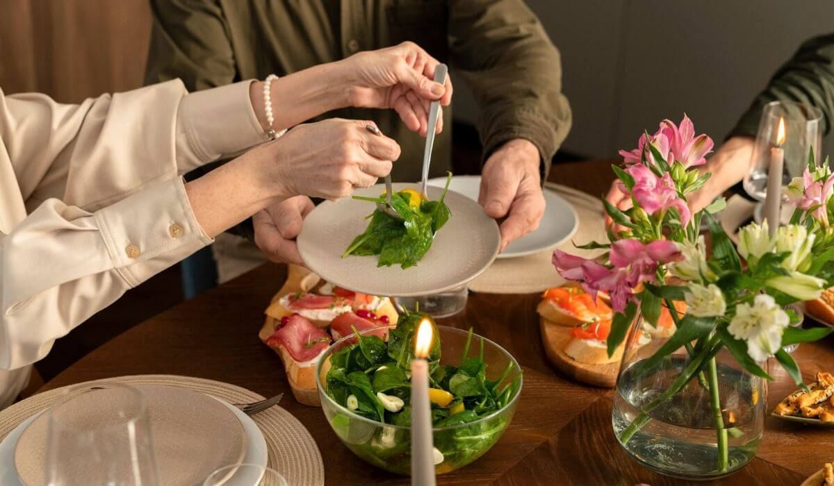 homemade wedding meals
