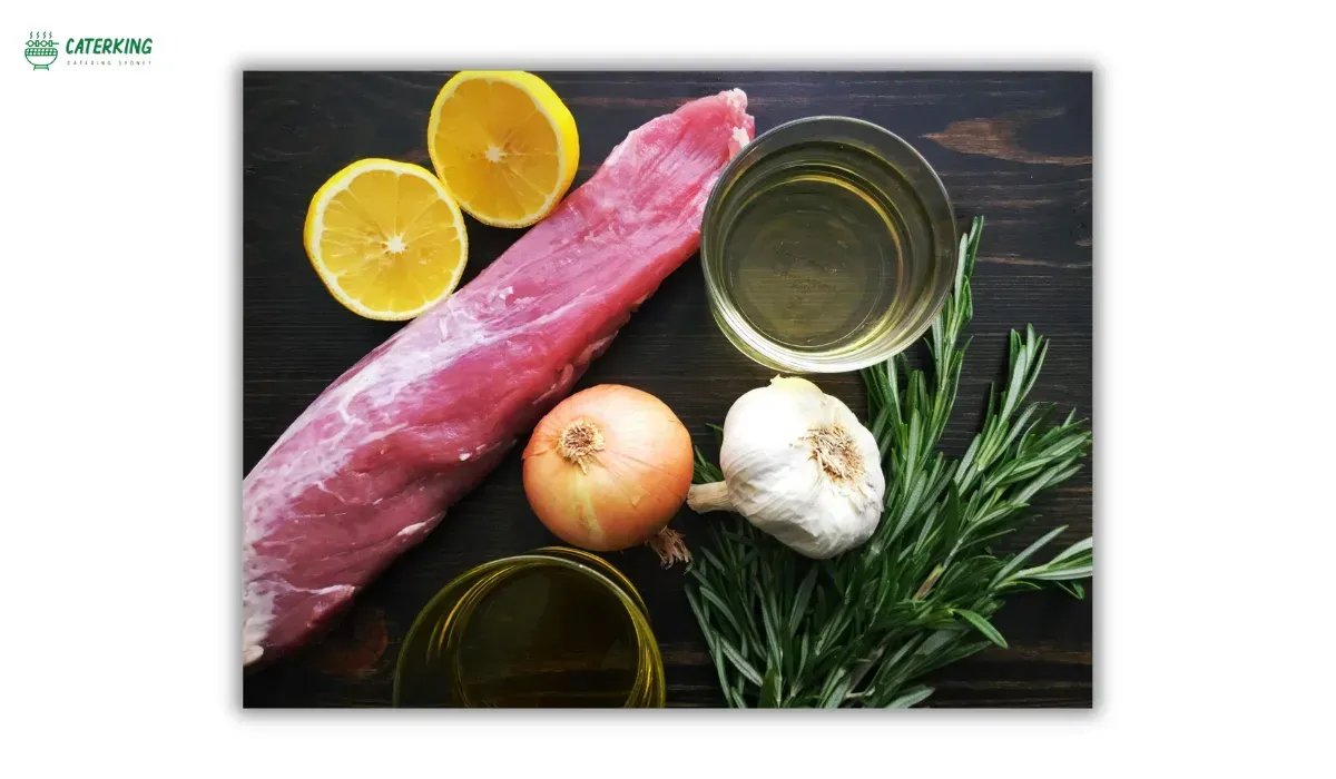 ingredients commonly paired with pork tenderloin including apples herbs mustard and citrus