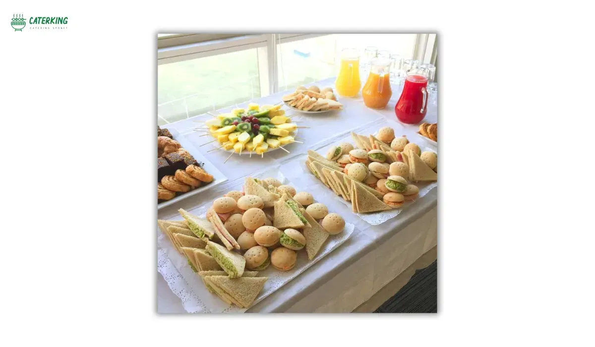 selection of breakfast catering ideas for corporate meetings