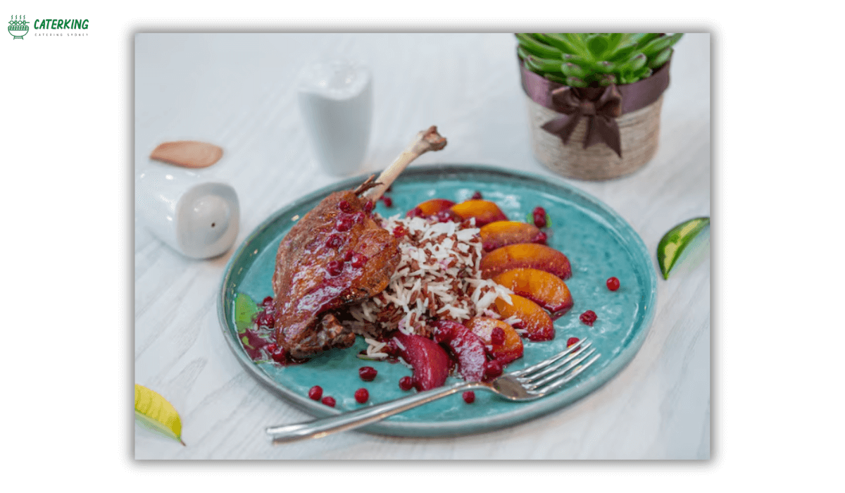  slow roasted lamb platter wedding
