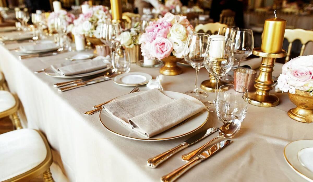 Wedding Food Set Up
