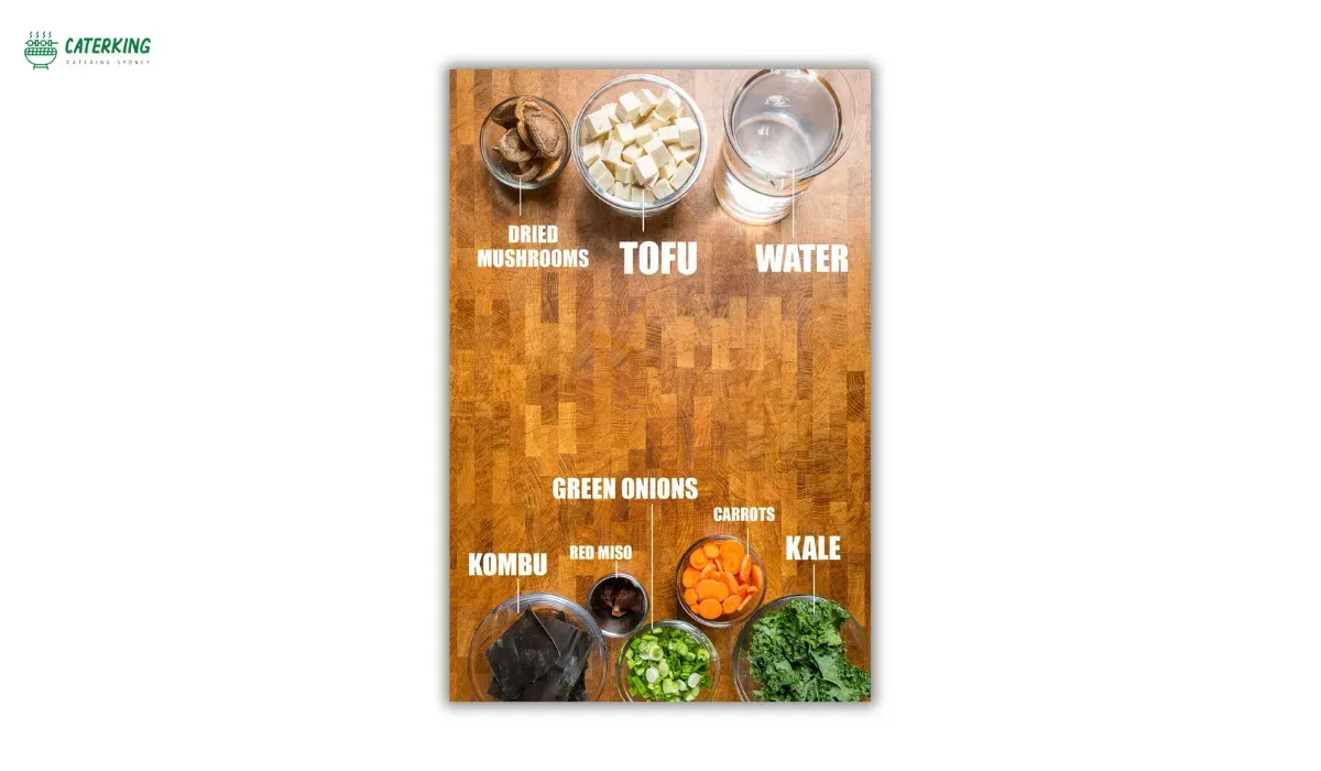 traditional Japanese plant based ingredients including kombu tofu and miso