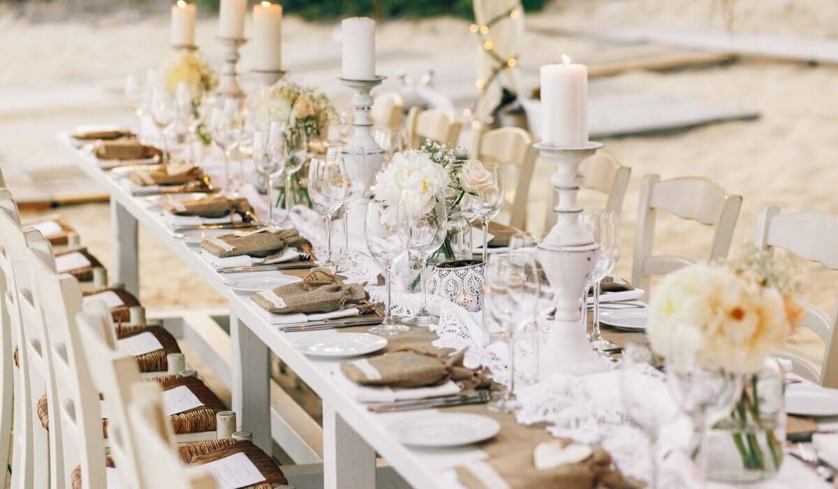 wedding theme food
