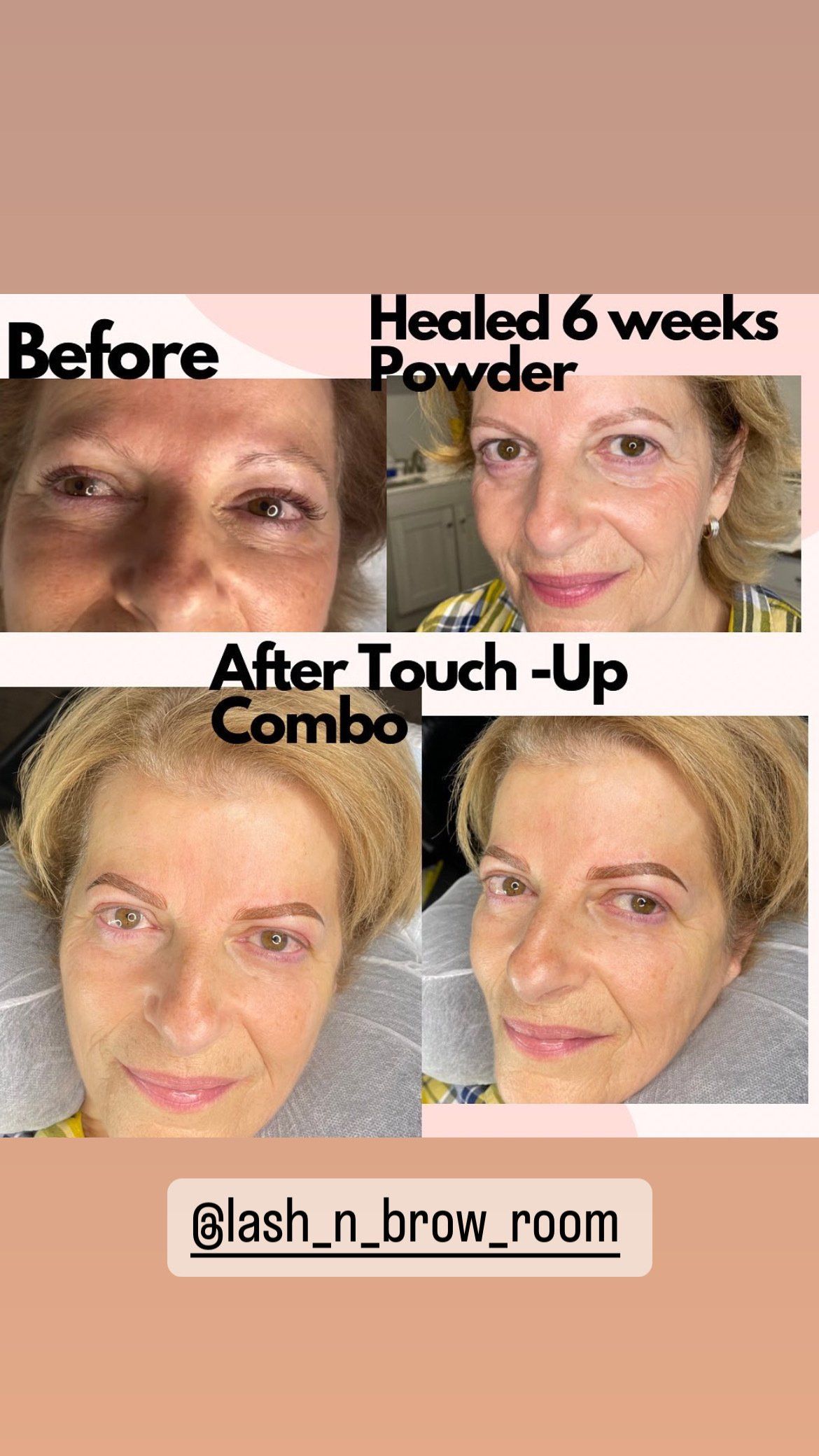 PMU Combo eyebrows