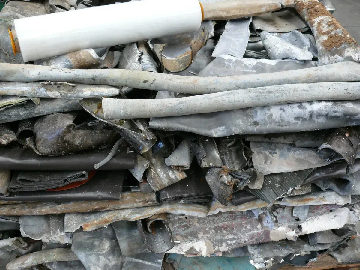 Pile of Scrap Metal - McCamish Metals - Auckland, NZ