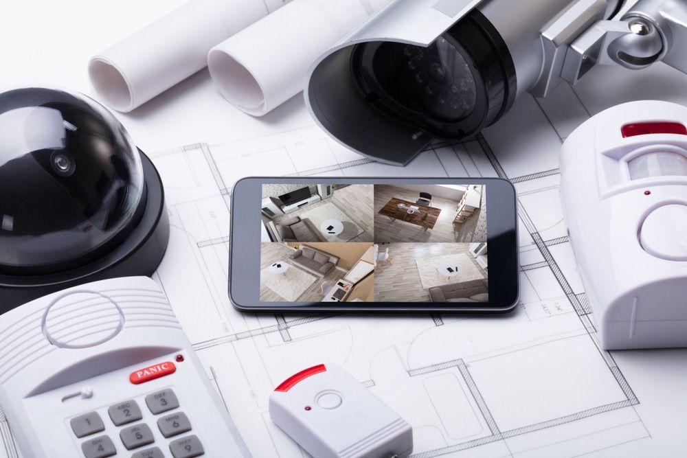 A cell phone with a panic button on it — Locksmith in Tweed Heads, NSW