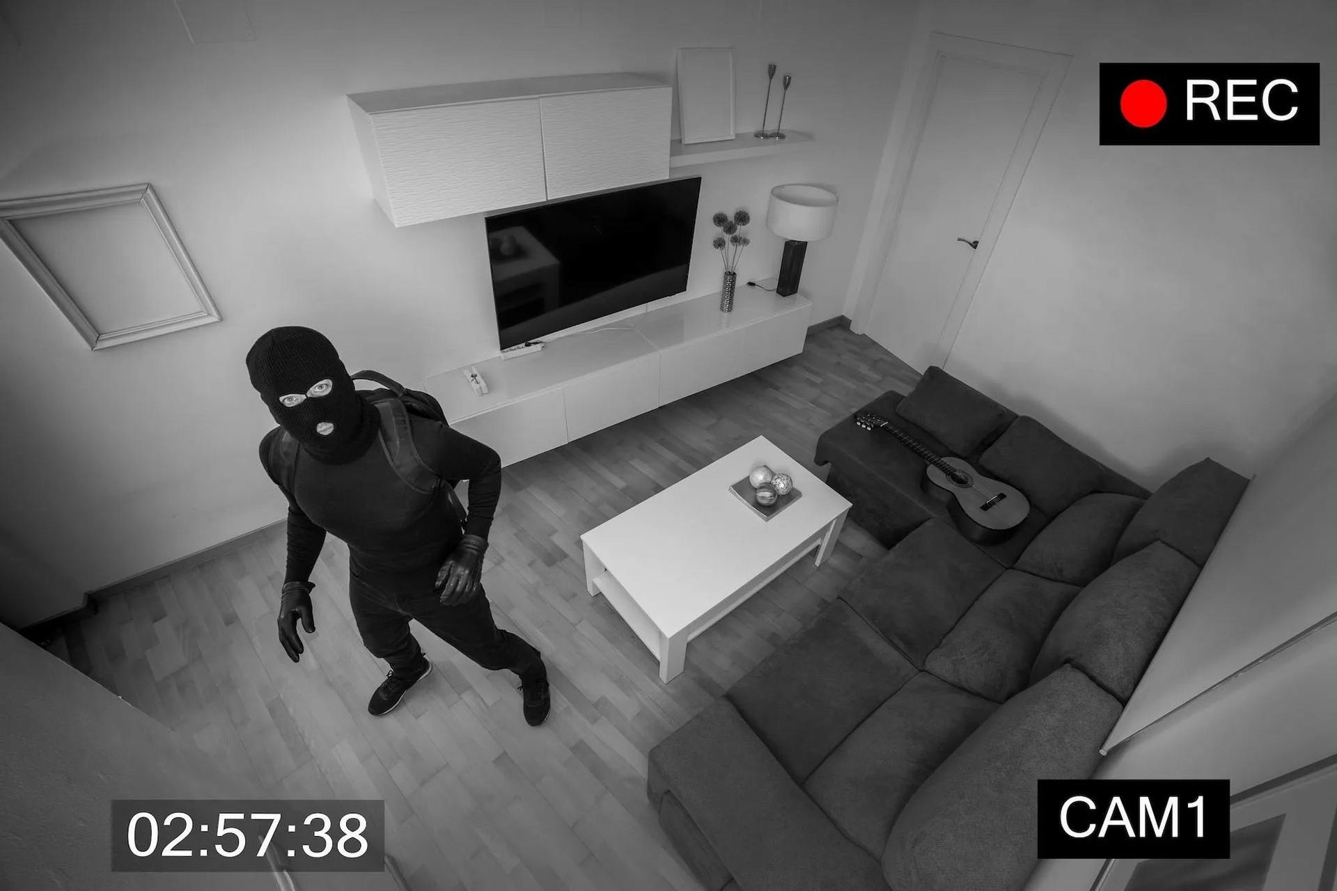 Camera Captures Intruder, Illustrating Importance Of Locksmith In Gold Coast