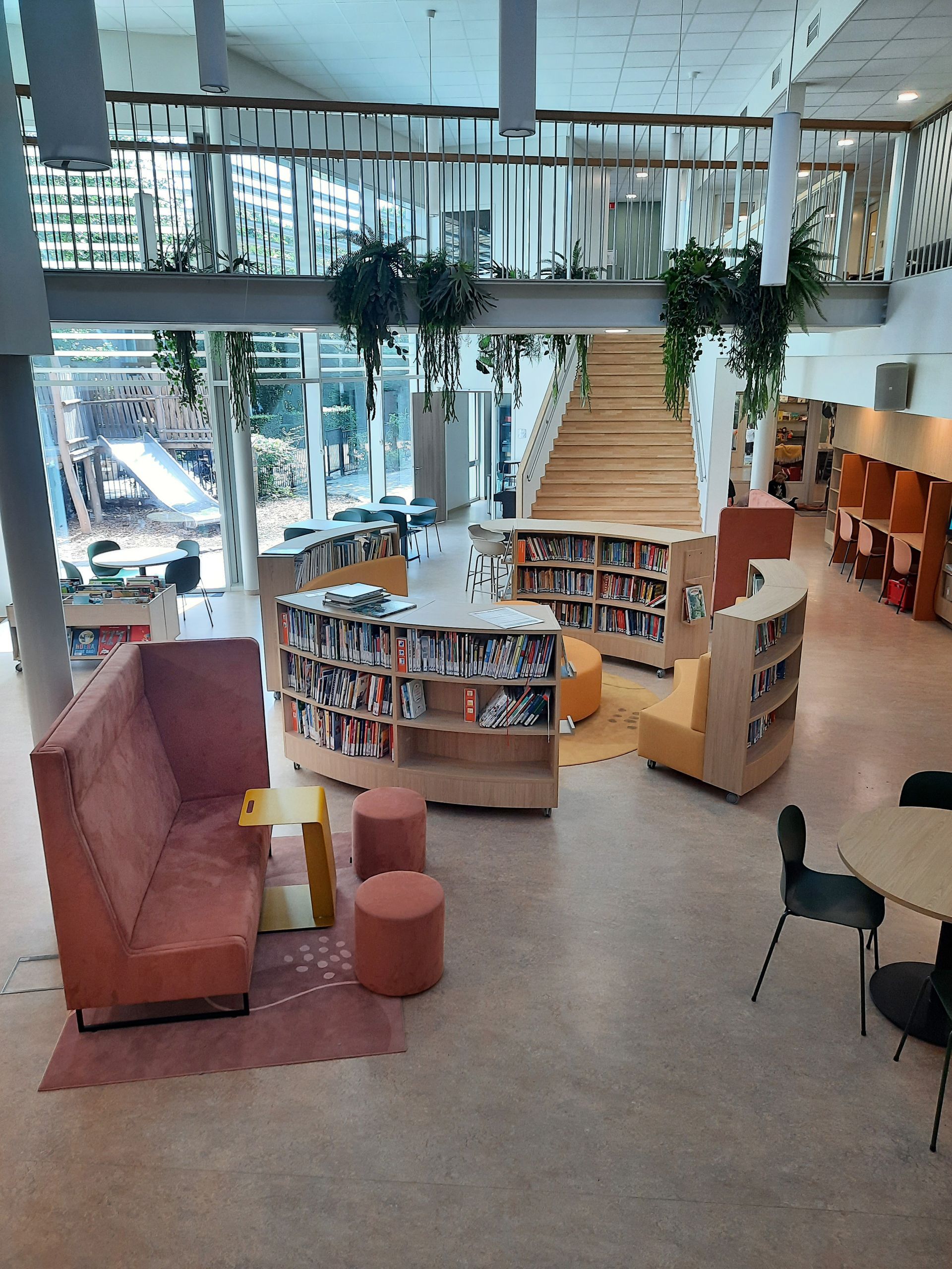 Interieurontwerp basisschool - Leerplein