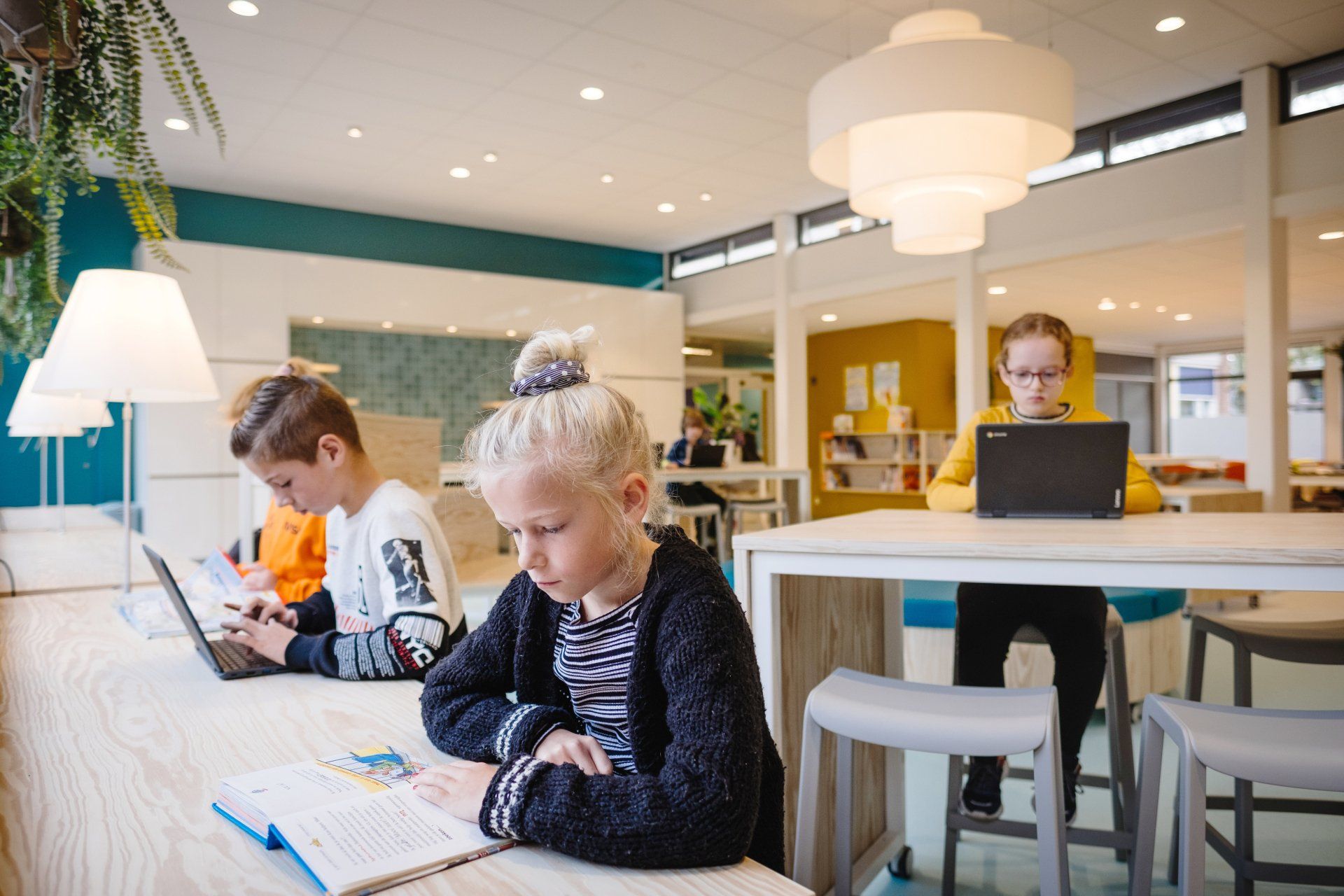 Interieurdesign keuken school
