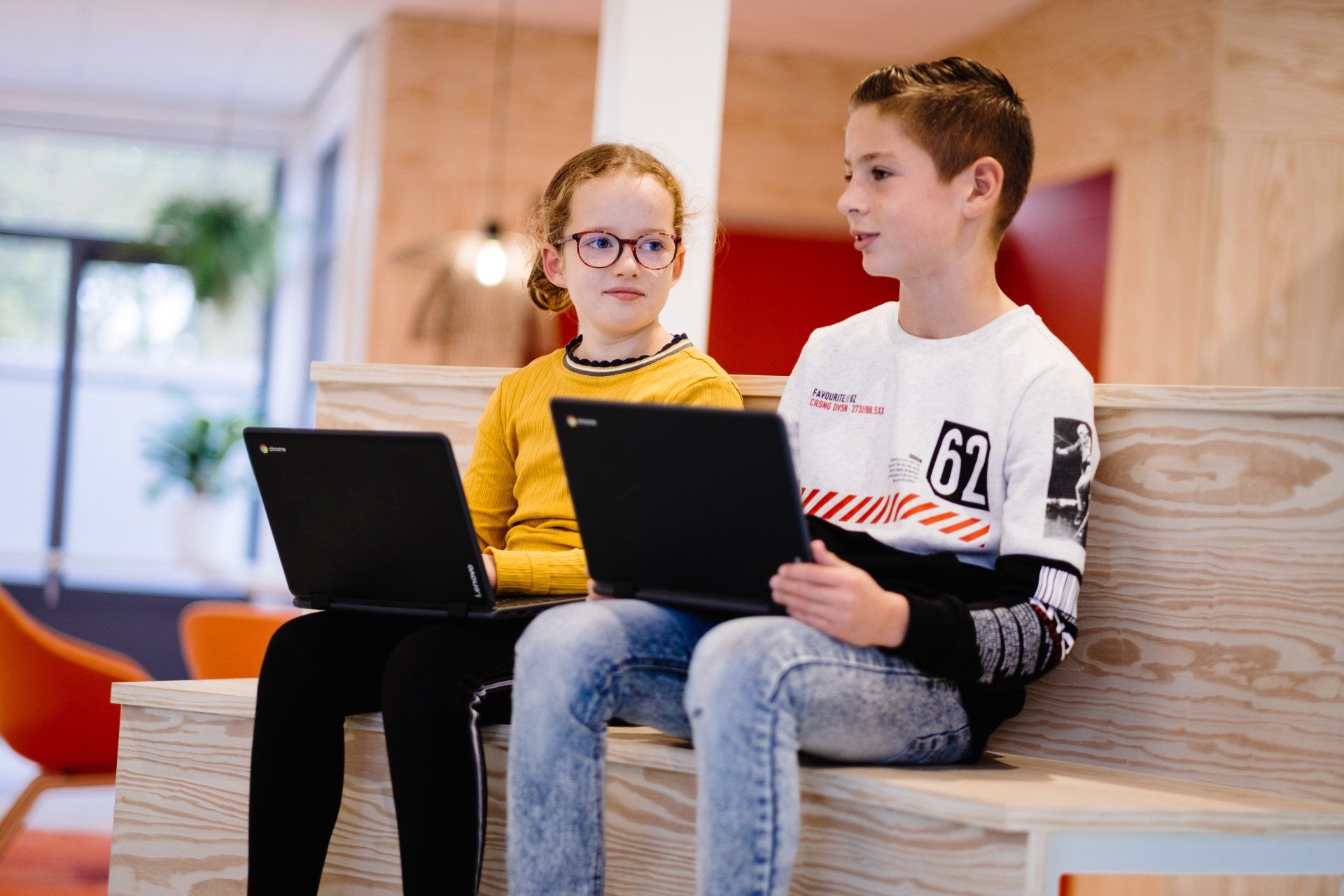 Interieurdesign leerplein school