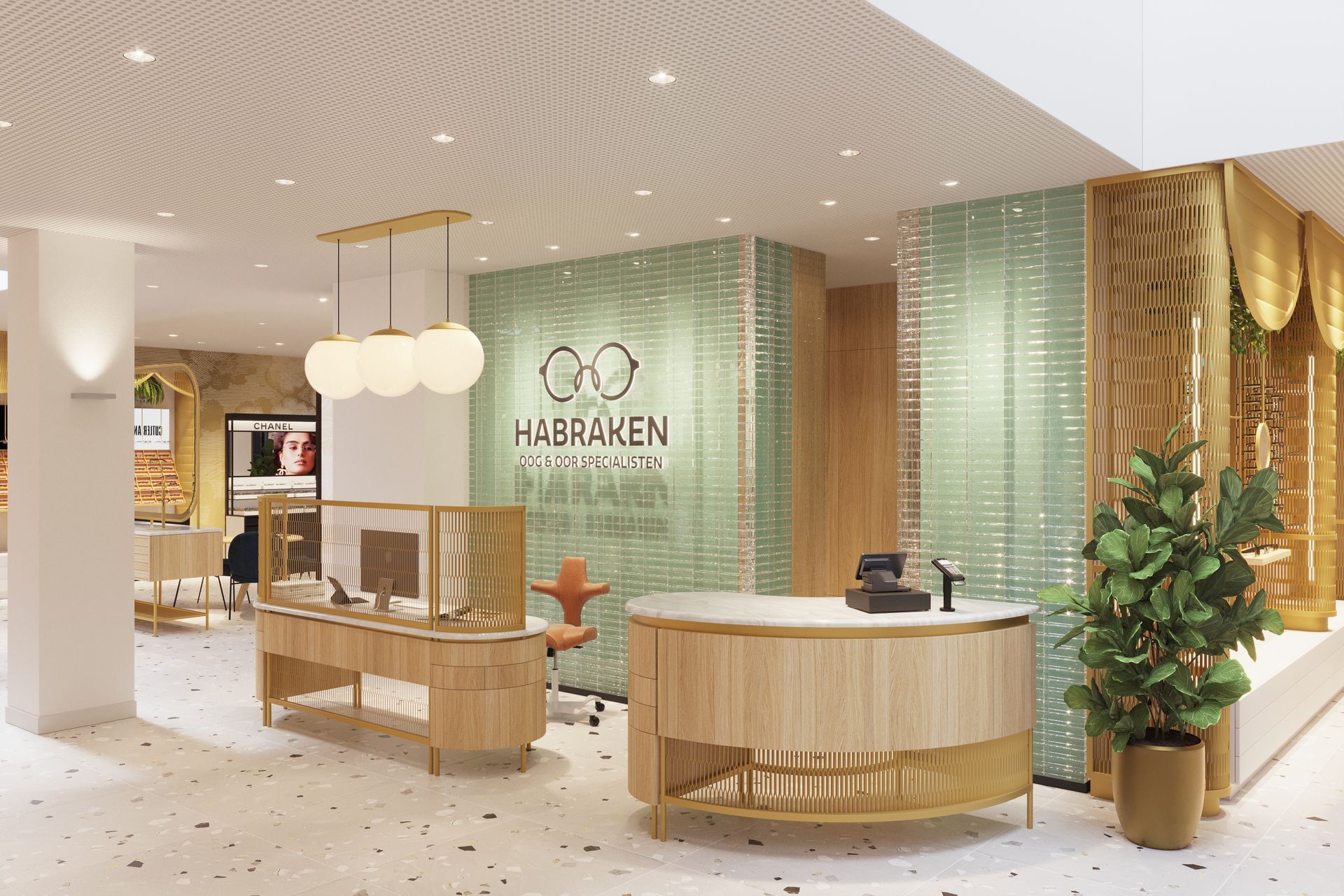 Retail design opticien