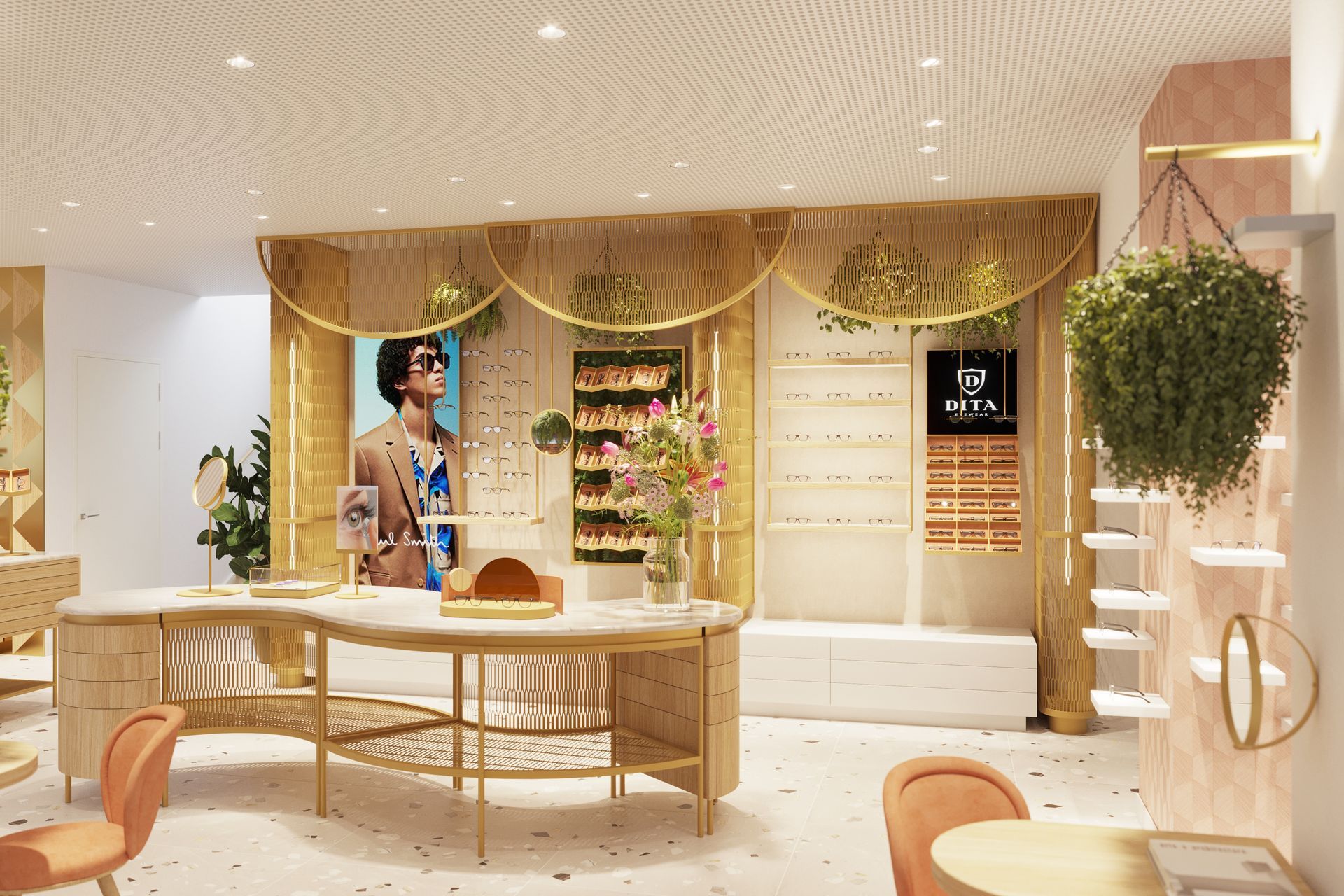 interieur architect opticien