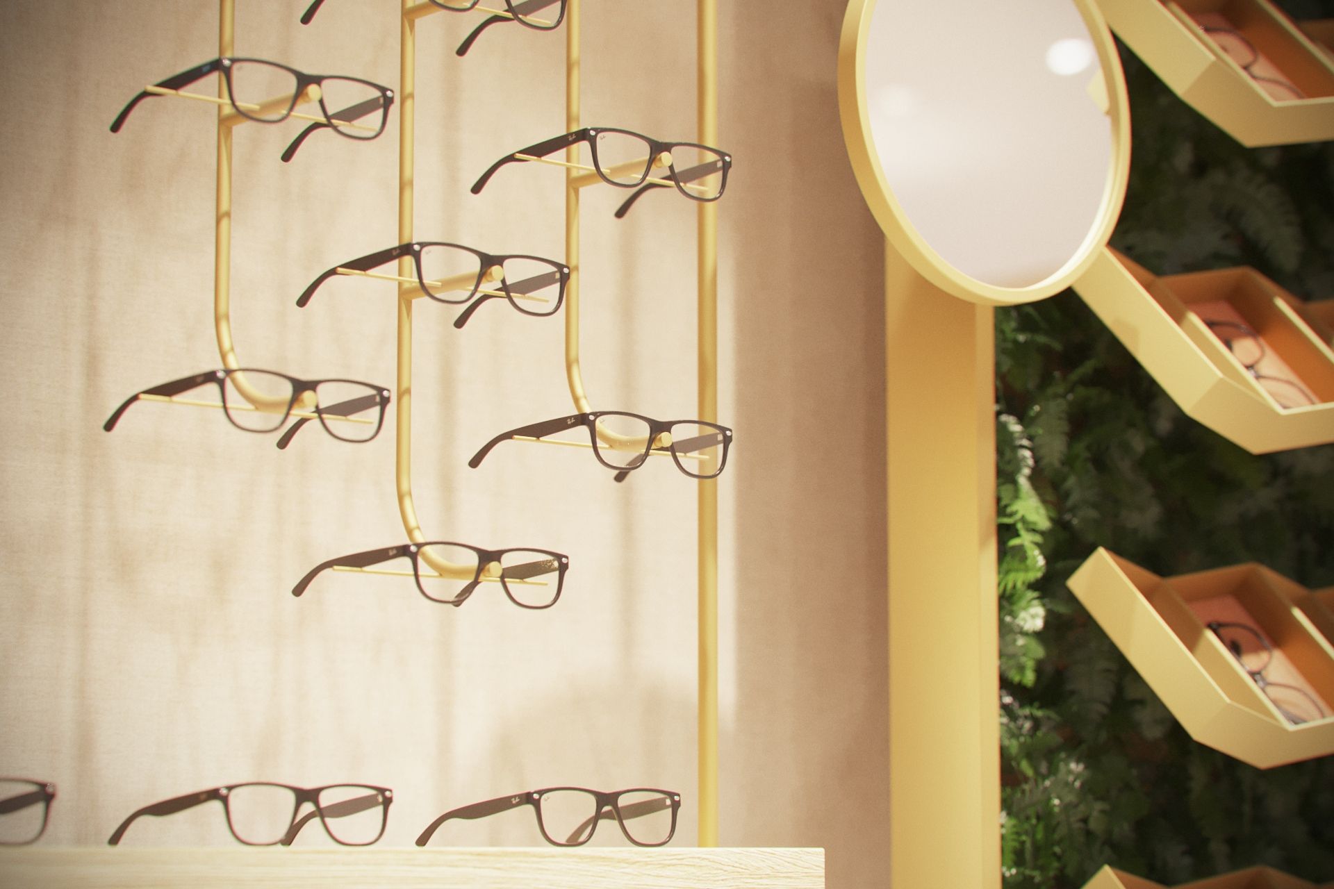 interieur ontwerp opticien