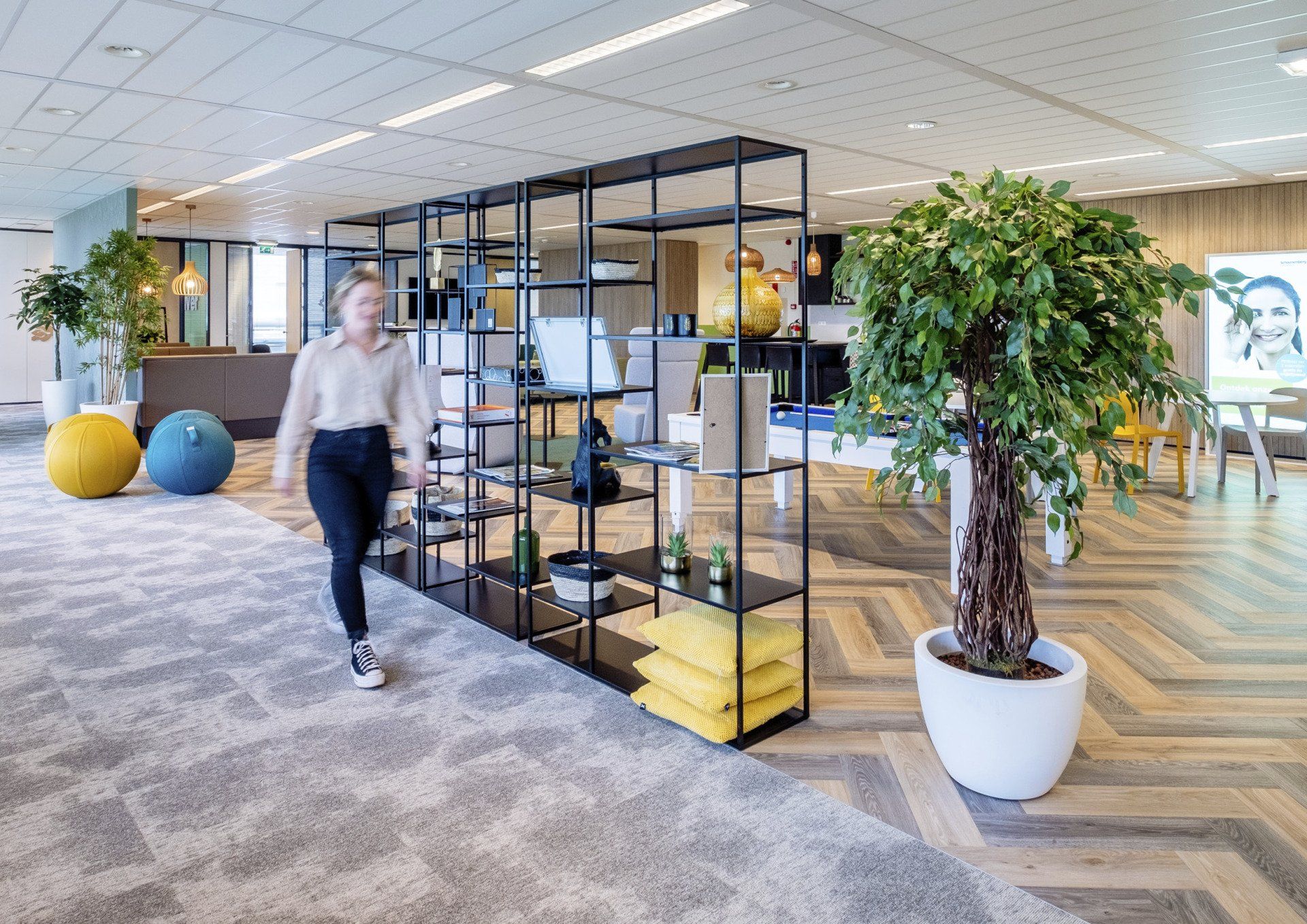 plek om samen te komen interieurdesign kantoor