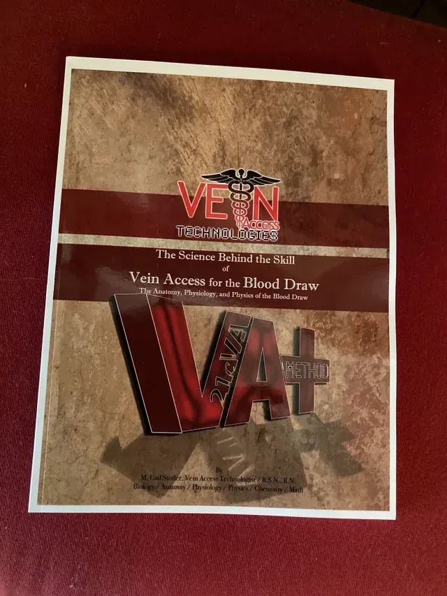 Vernon book cover on red fabric, with a sepia background and large red 3D lettering.