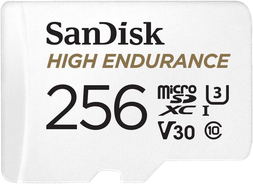 Sandisk High Endurance 256GB MircoSD Card