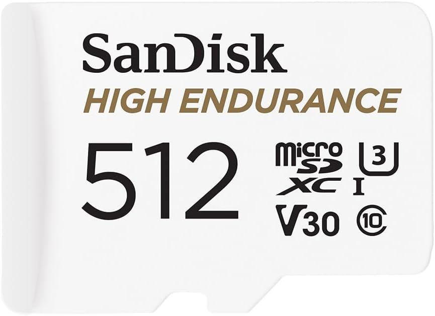 Sandisk High Endurance 512GB Micro SD Card