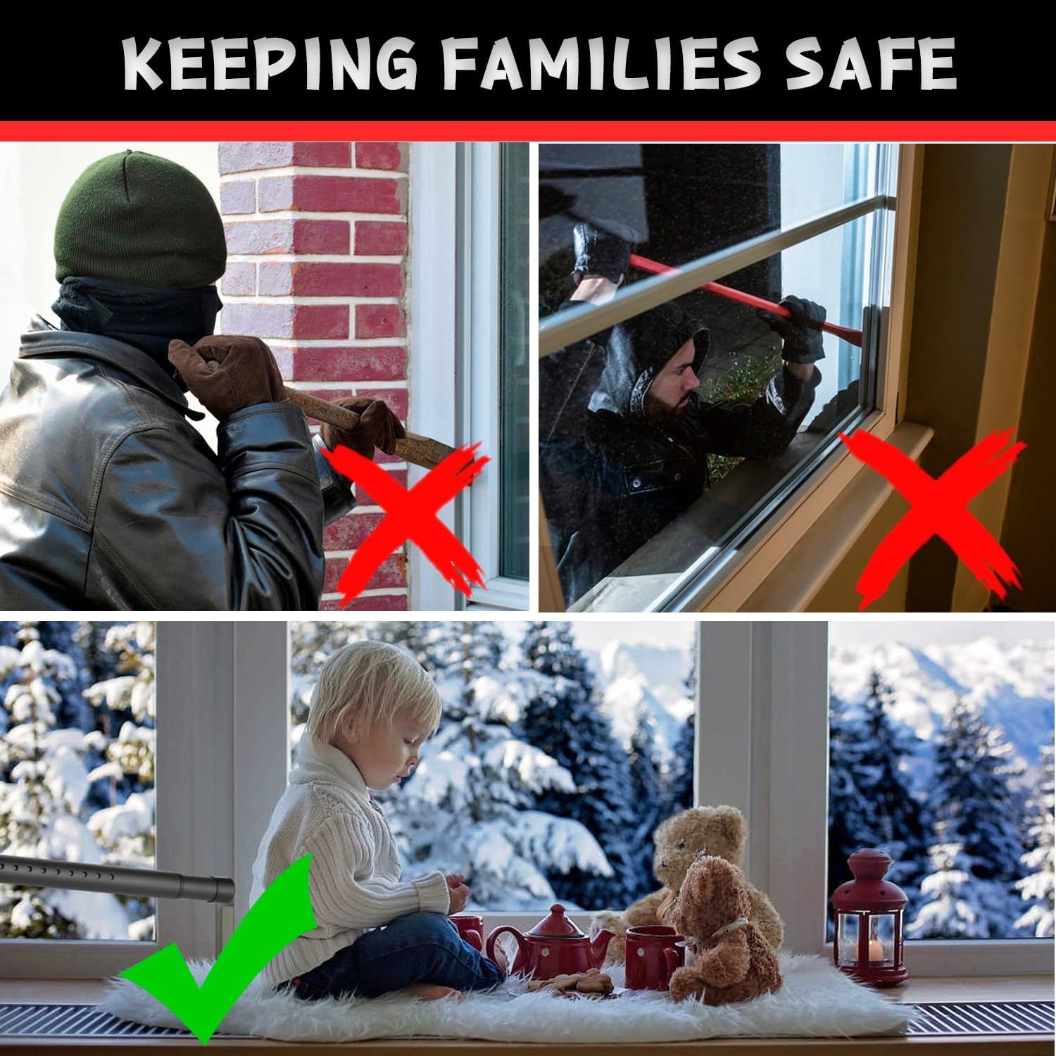 Sliding Door Security Bar