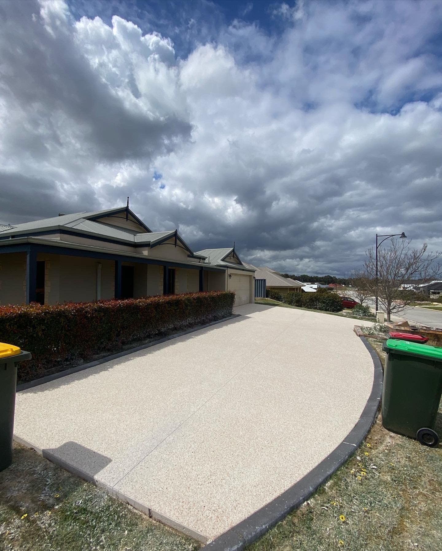 Decorative Concrete Driveway