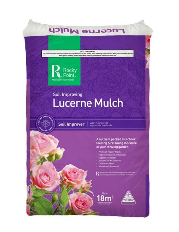 Lucerne Mulch - covers 15m²