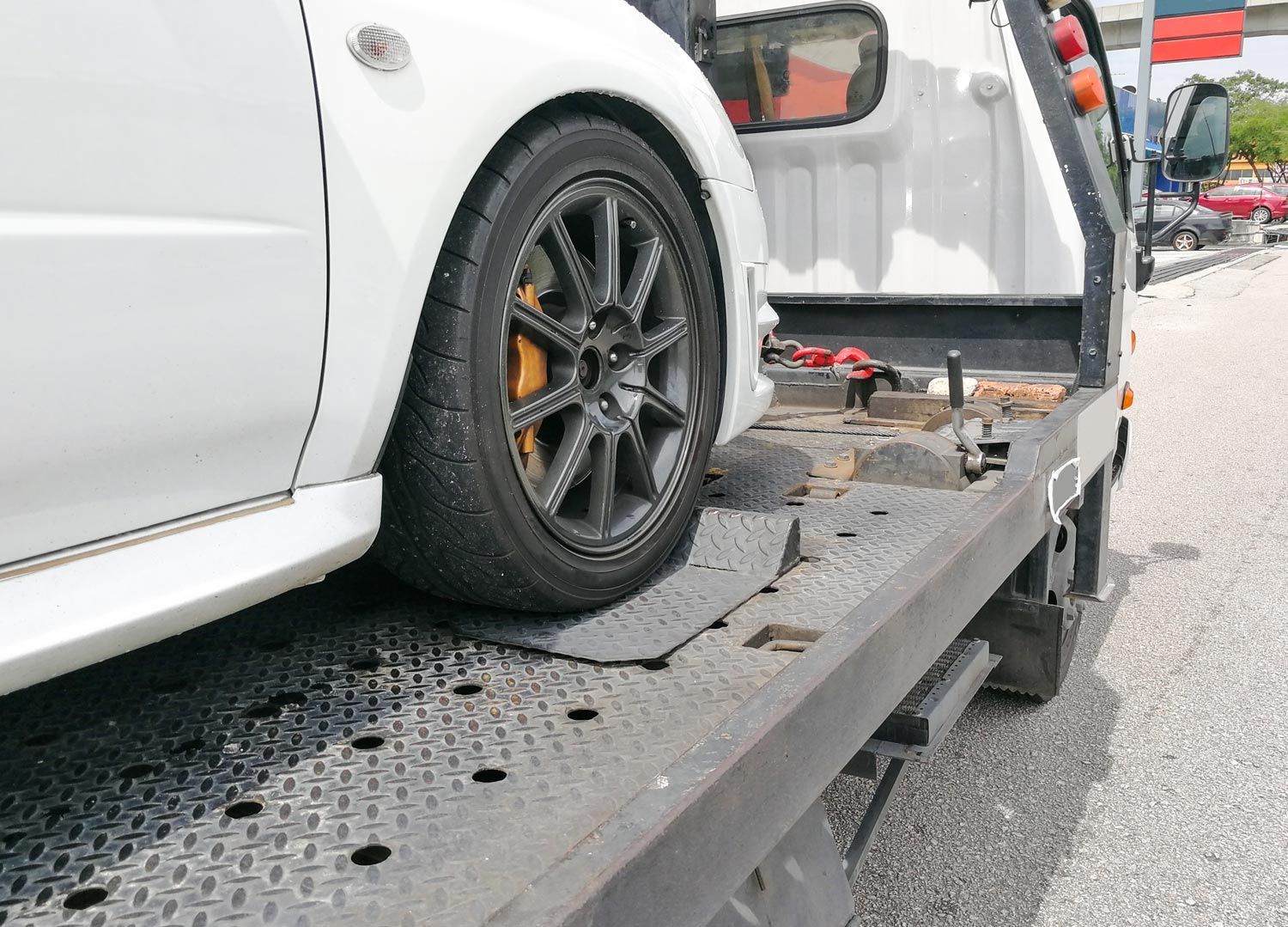 Towing The Car — O'Fallon, MO — O'Fallon Garage Towing The Car — O'Fallon, MO — O'Fallon Garage
