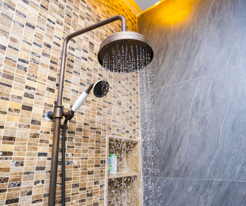 Brass shower head