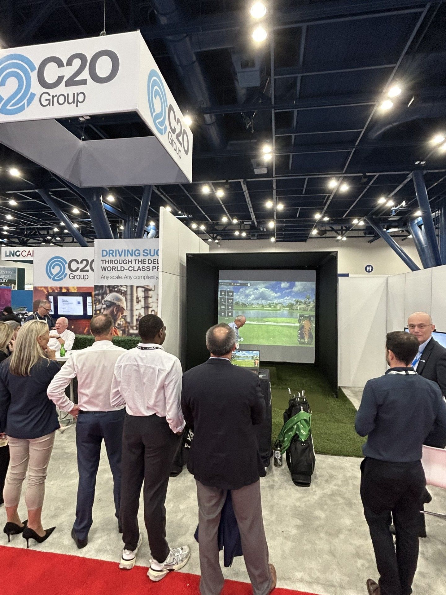 Elevate your next tradeshow or conference with a memorable experience using The Range!